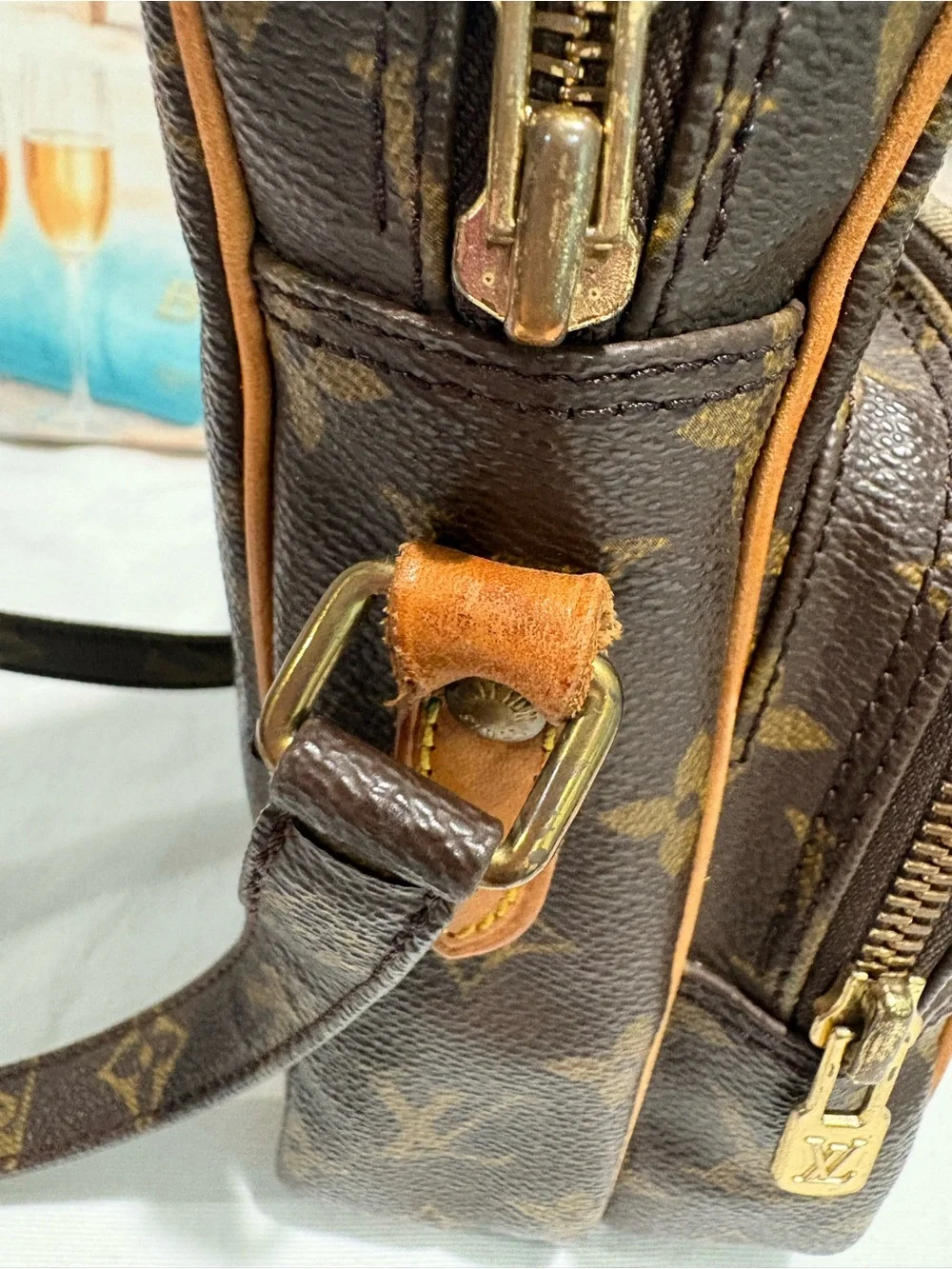 Authentic Louis Vuitton Amazon Monogram Crossbody with Certificate